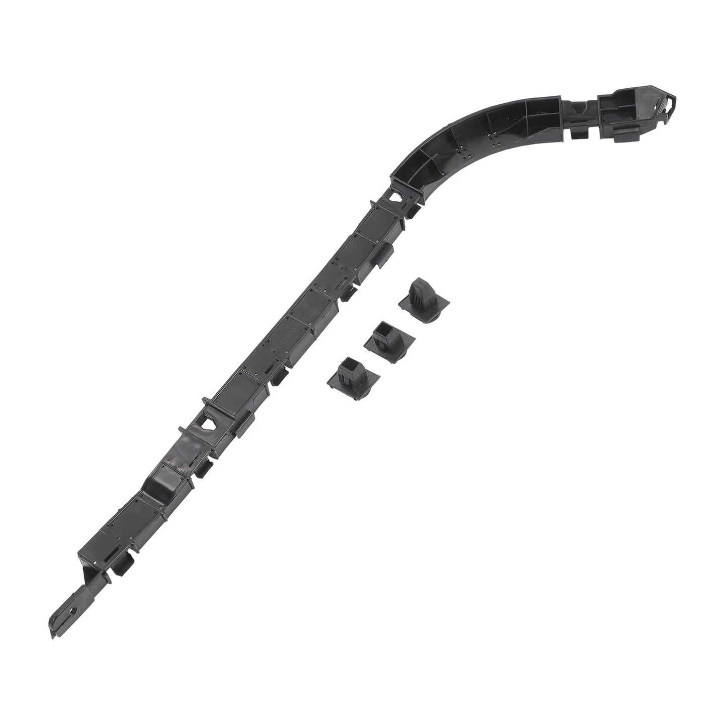 LH Rear Bumper Support Bracket for Honda Civic (2006-2011) 1 Pc Black ABS