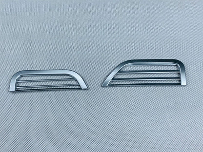 Air Side Vent Outlet Cover Trim for 2021-2023 Toyota Sienna ABS Matte 2 x (2021-2023)