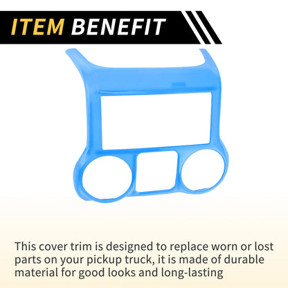 Central Console Dashboard Cover Trim for Jeep Wrangler JK JKU (2007-2018)