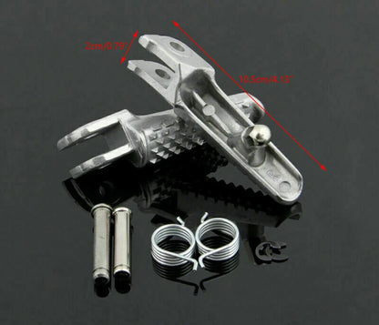 Foot Pegs 2 x Left Right for Honda CBR600RR (2003-2012) CBR1000RR (2004-2012)