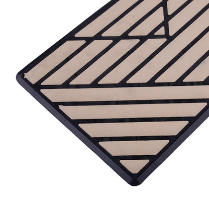 Car PC Floor Carpet Mat Patch Foot Heel Plate Pedal Pad for Universal Sk (N/A)