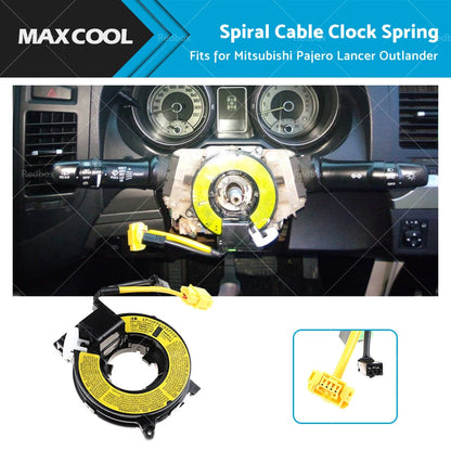 Spiral Cable Clock Spring for Mitsubishi Pajero Lancer Outlander Triton (2003-2023)