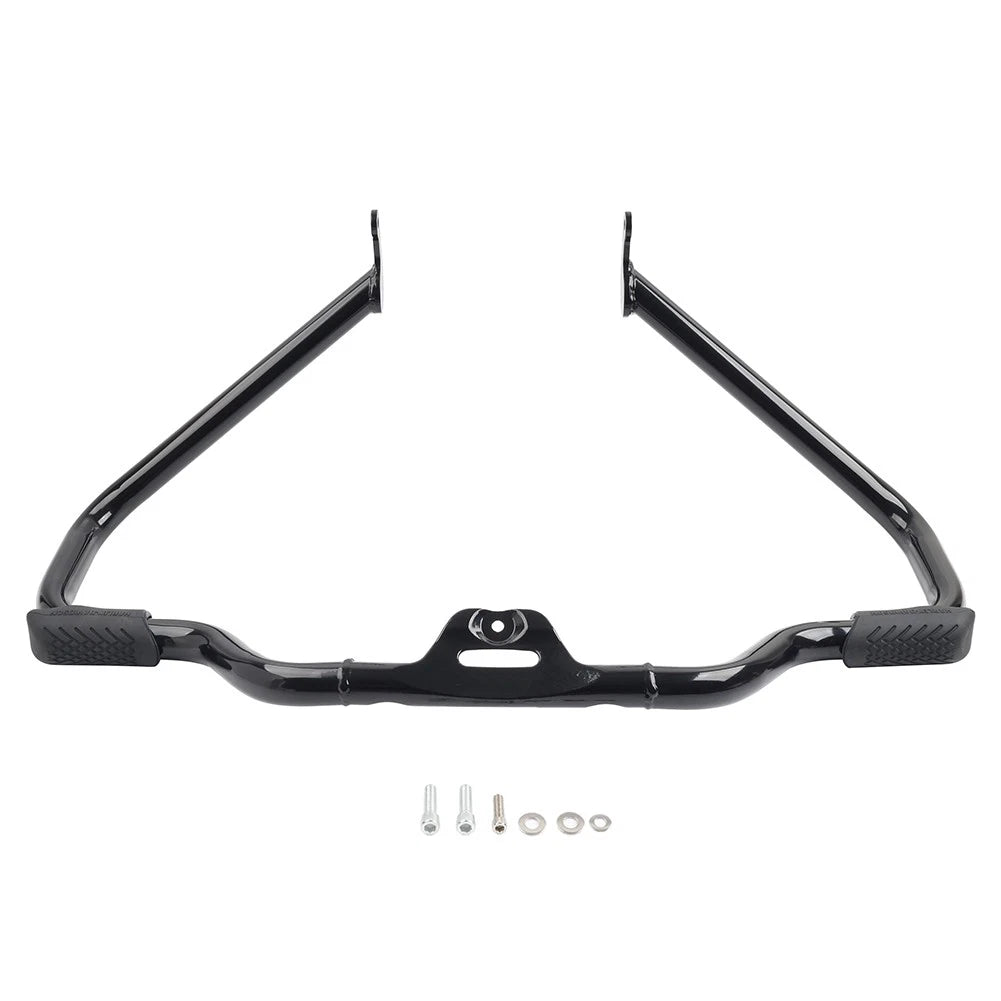 Front Engine Guard Crash Bar for Harley Softail Fat Boy (2018-2024) Black