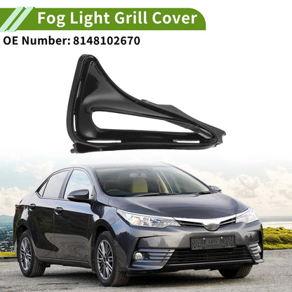 1 Pc Car Front Right Fog Light Grill for Toyota Corolla (2017–2018)