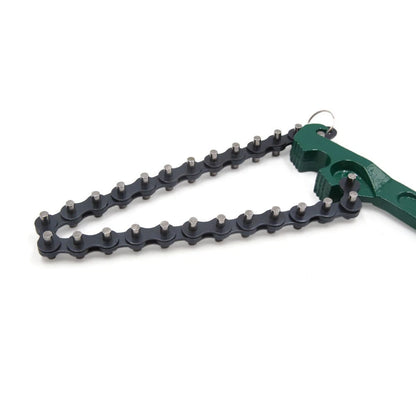8" Oil Filter Chain Wrench Spanner Removal Tool for Motorcycle Car