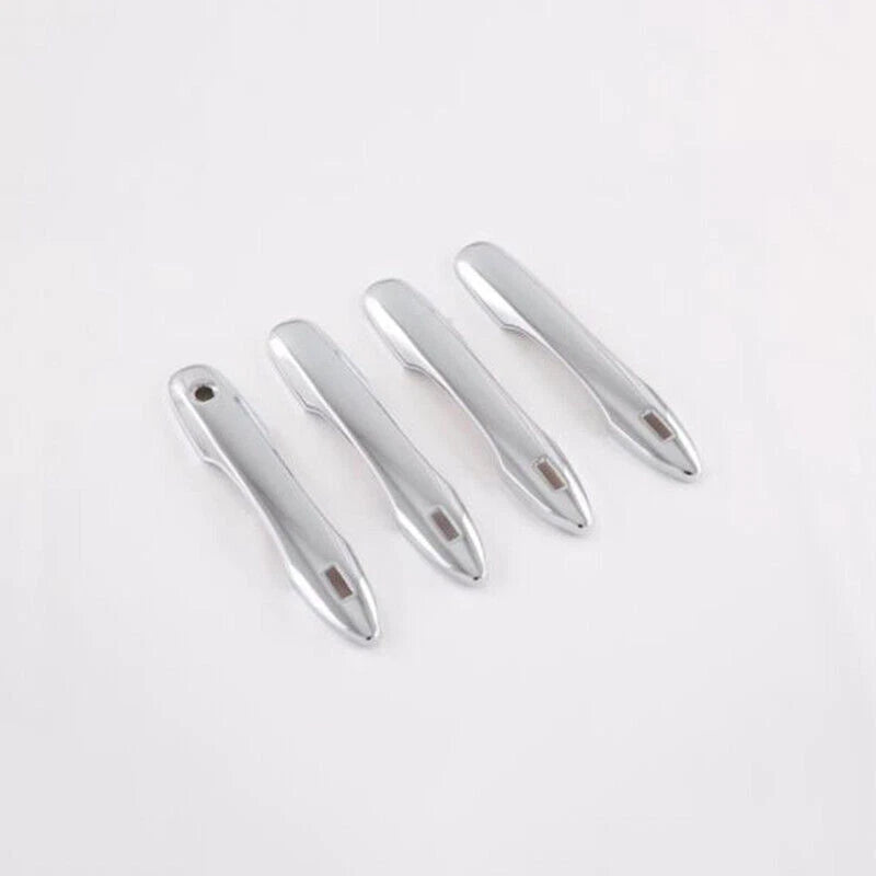 Chrome Exterior Door Handle Cover Trim 4PCS for Toyota bZ4X (2022–2024)