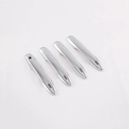 Chrome Exterior Door Handle Cover Trim 4PCS for Toyota bZ4X (2022–2024)