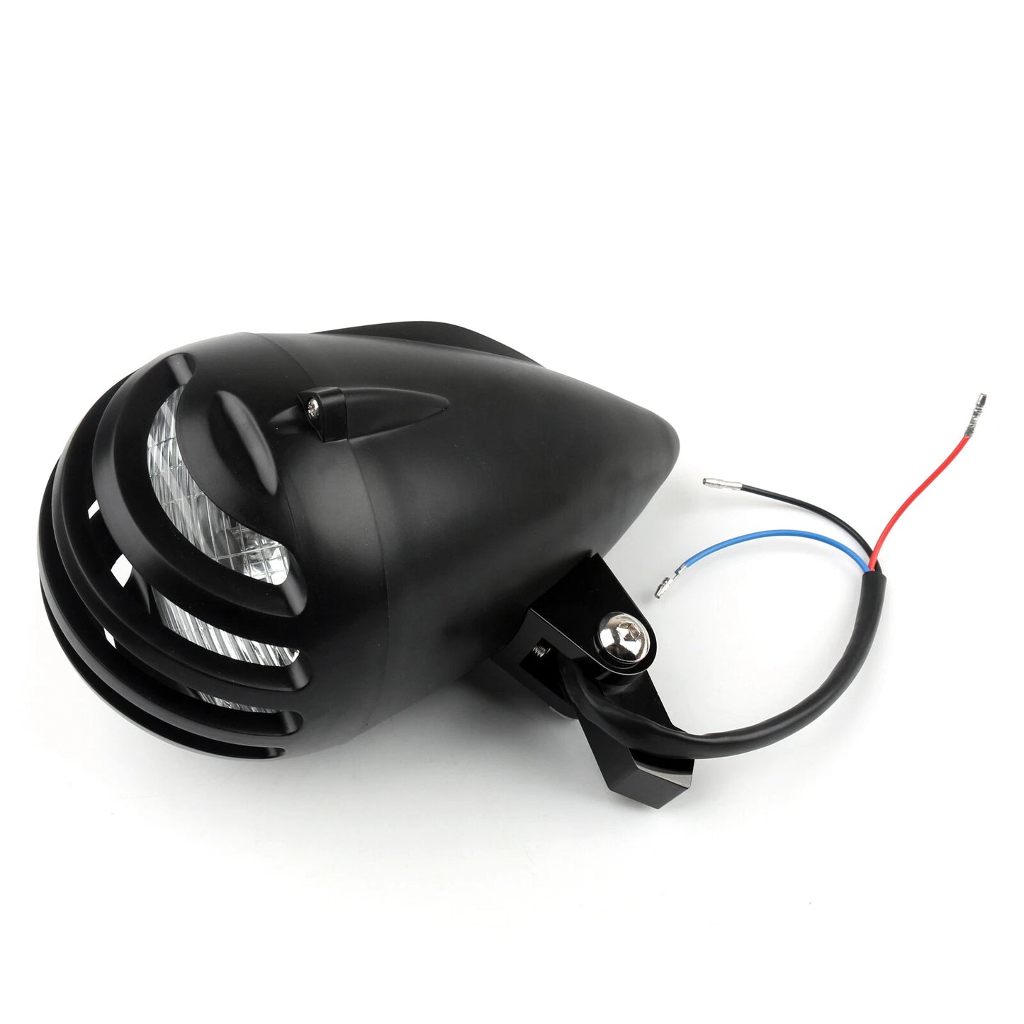 5 1/2" Bullet Long Black Headlight for Chopper Bobber (2010-2023)