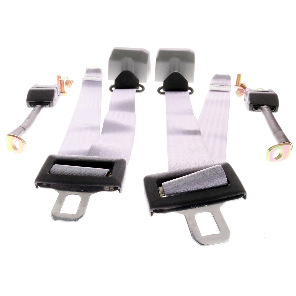 3 Point Adjustable Safety Seat Belt for Universal Models Gray