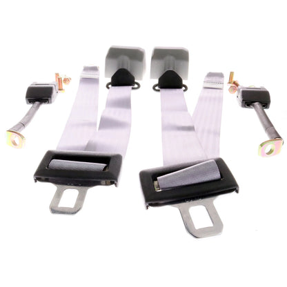 3 Point Adjustable Safety Seat Belt for Universal Models Gray