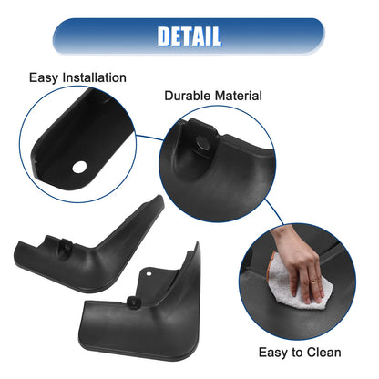 Mudguards Fender Kit  for Nissan Sentra (2020-2022) Black