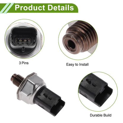 Fuel Injection Pressure Sensor for Ford Focus C-Max 1.6 TDCi (2005-2007)