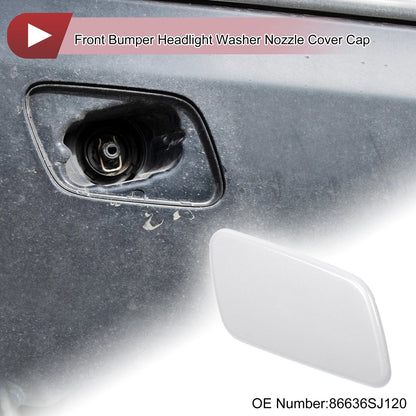 Washer Nozzle Cover Cap for Subaru Forester SK (2018-2021) White