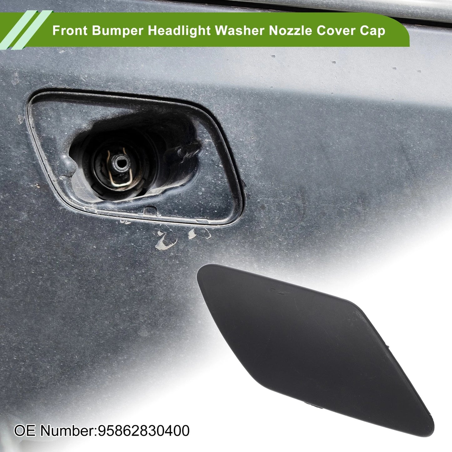 Right Washer Nozzle Cover Cap for Porsche Cayenne Unpainted