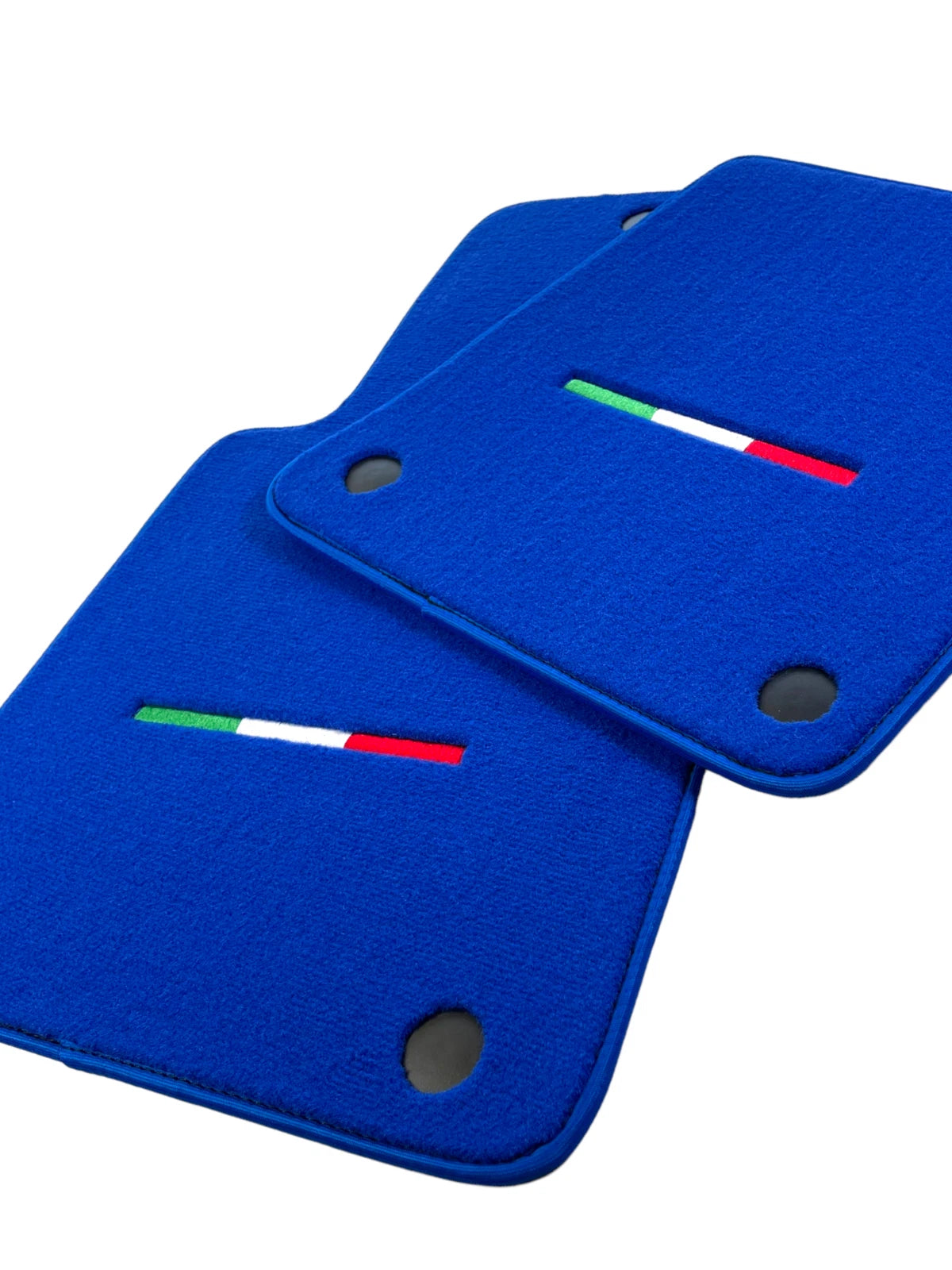 Blue Floor Mats for Ferrari 599 Coupe Tailored Carpets Italy Edition (2006-2012)