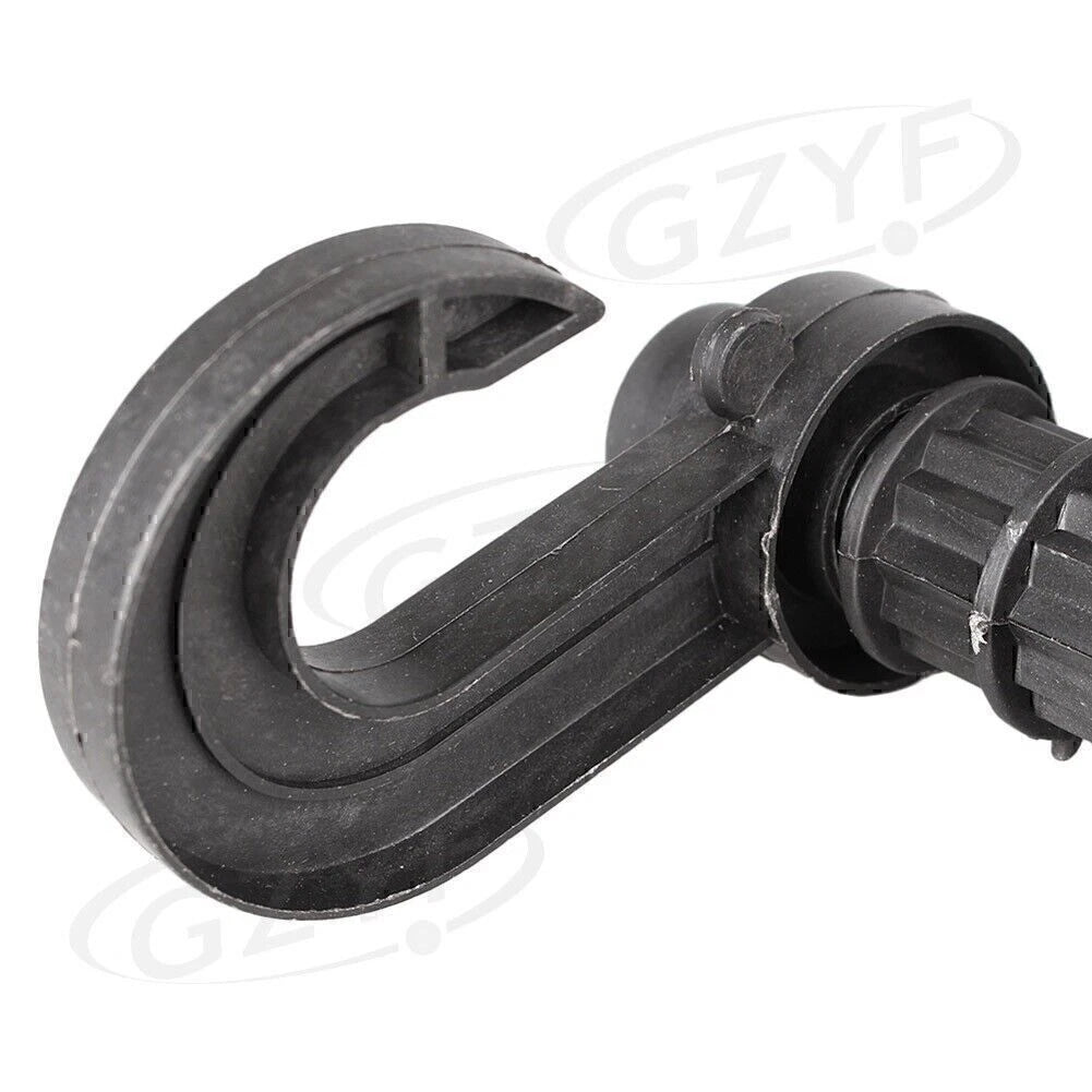 Black Plastic Car Seat Hook for Shopping Bags & Coats