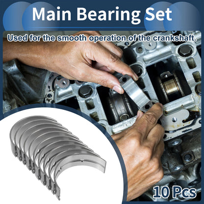 10 x Main Bearing Set for Isuzu Trooper (1993-2004)