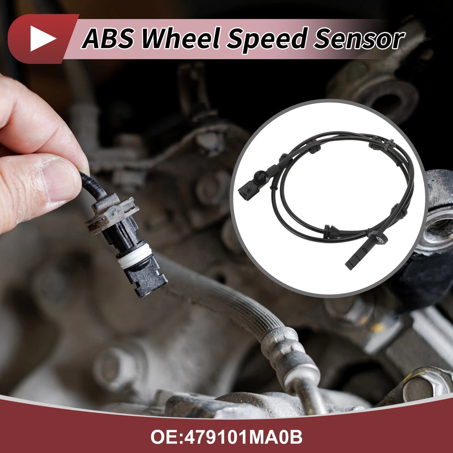 ABS Wheel Speed Sensor for Infiniti EX35 M37 M56