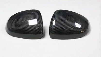 2 x Side Mirror Covers for Benz A Class W177 (2019-2020) Carbon Fiber Add-On