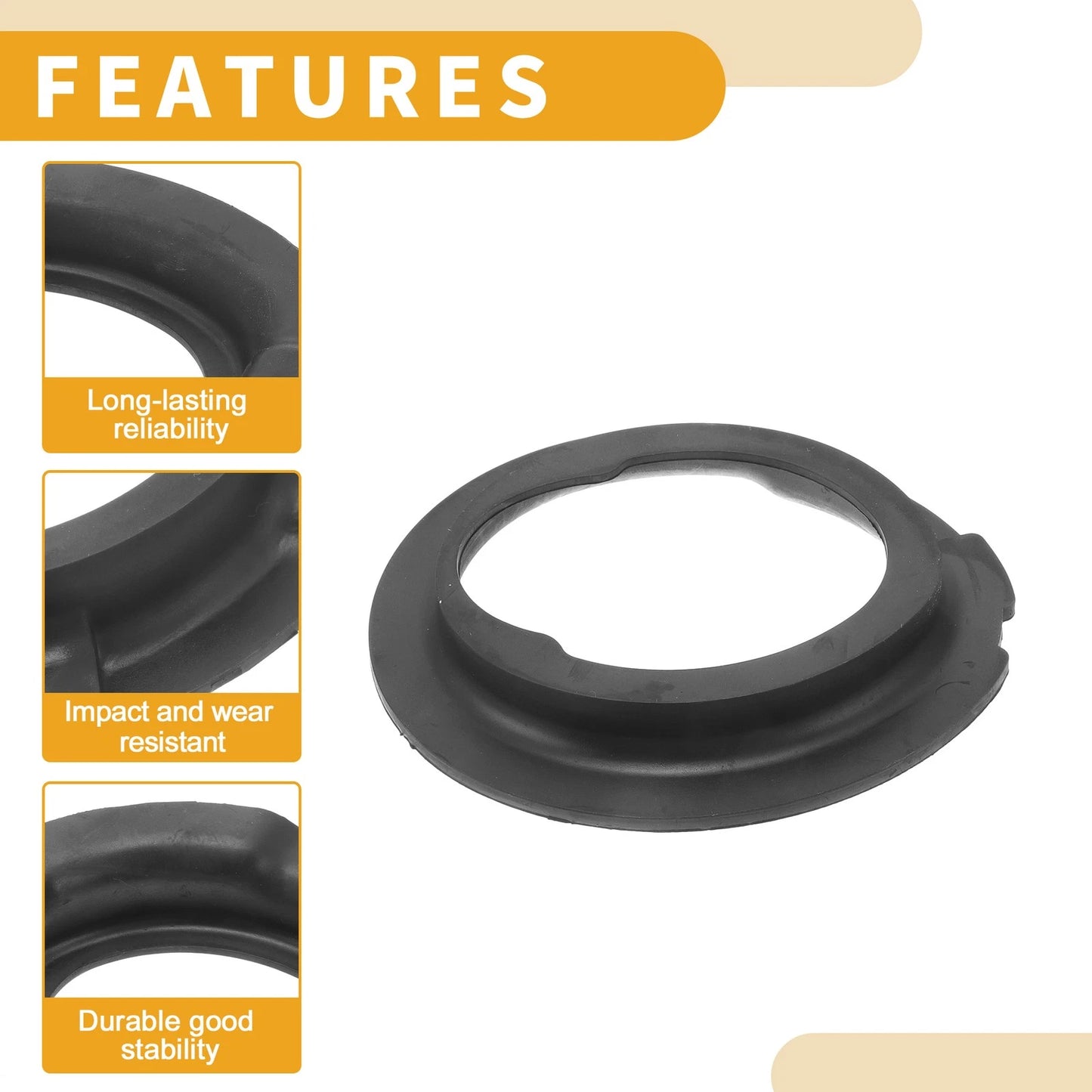 Coil Spring Insulators for BMW 550i 2006-2010 Rubber 1 x Pc