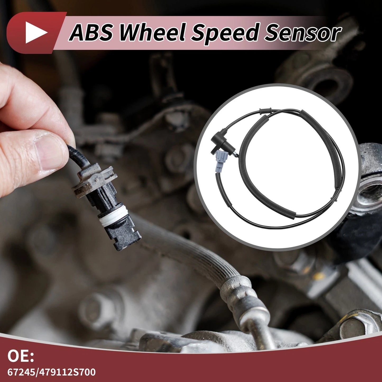 ABS Wheel Speed Sensor for NISSAN NP300 (2008-2014)