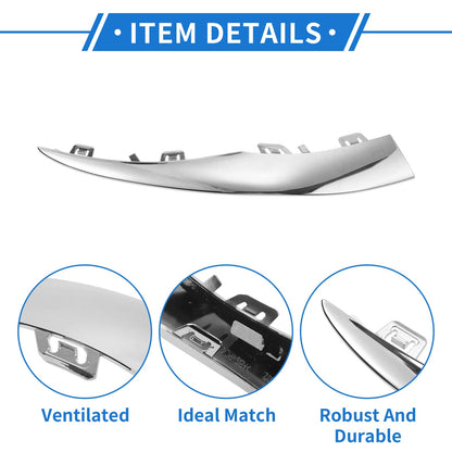 Front Left Bumper Grille Trim for Mercedes-Benz W205 (2019-2021)