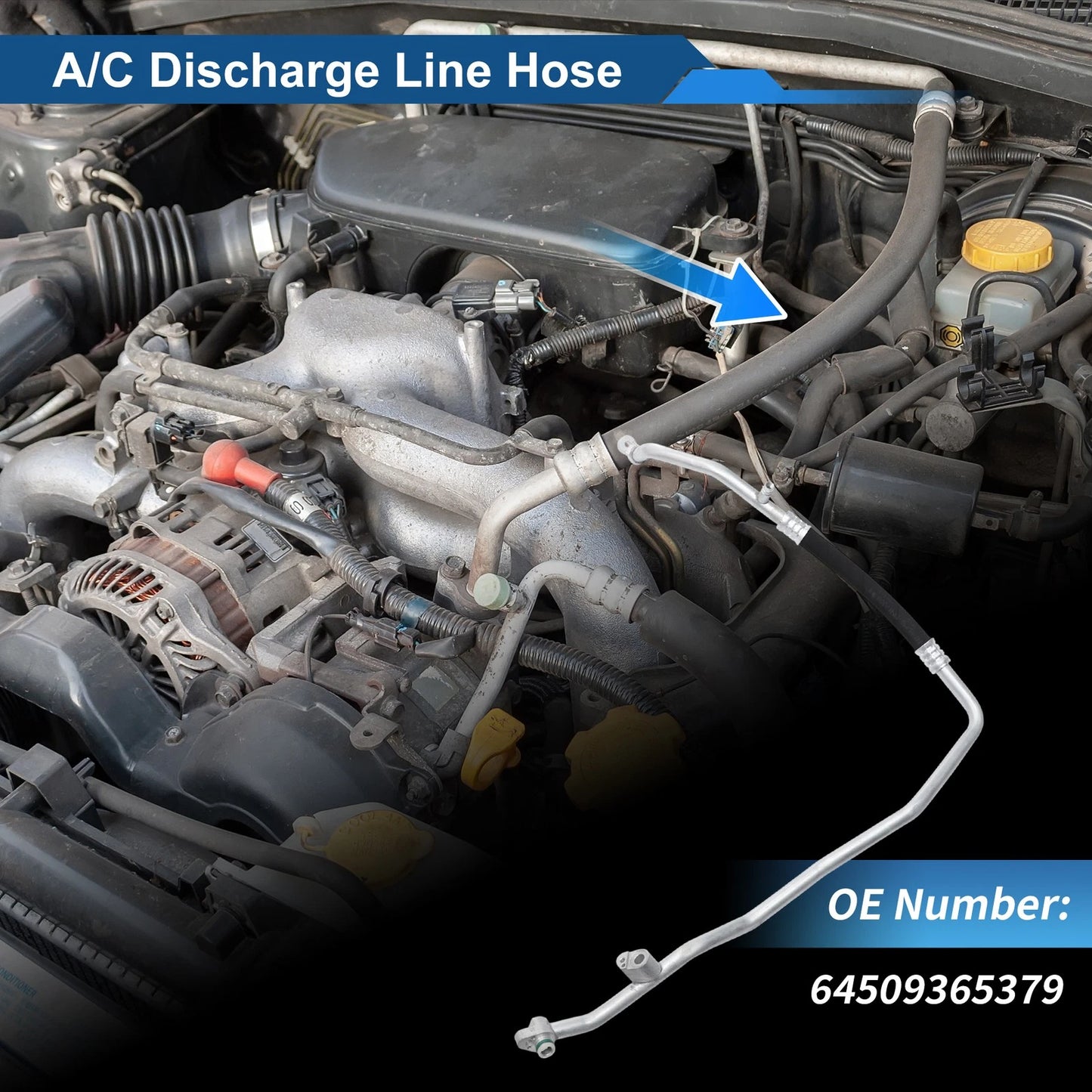 A/C Refrigerant Liquid Hose for BMW X1 (2019-2025)