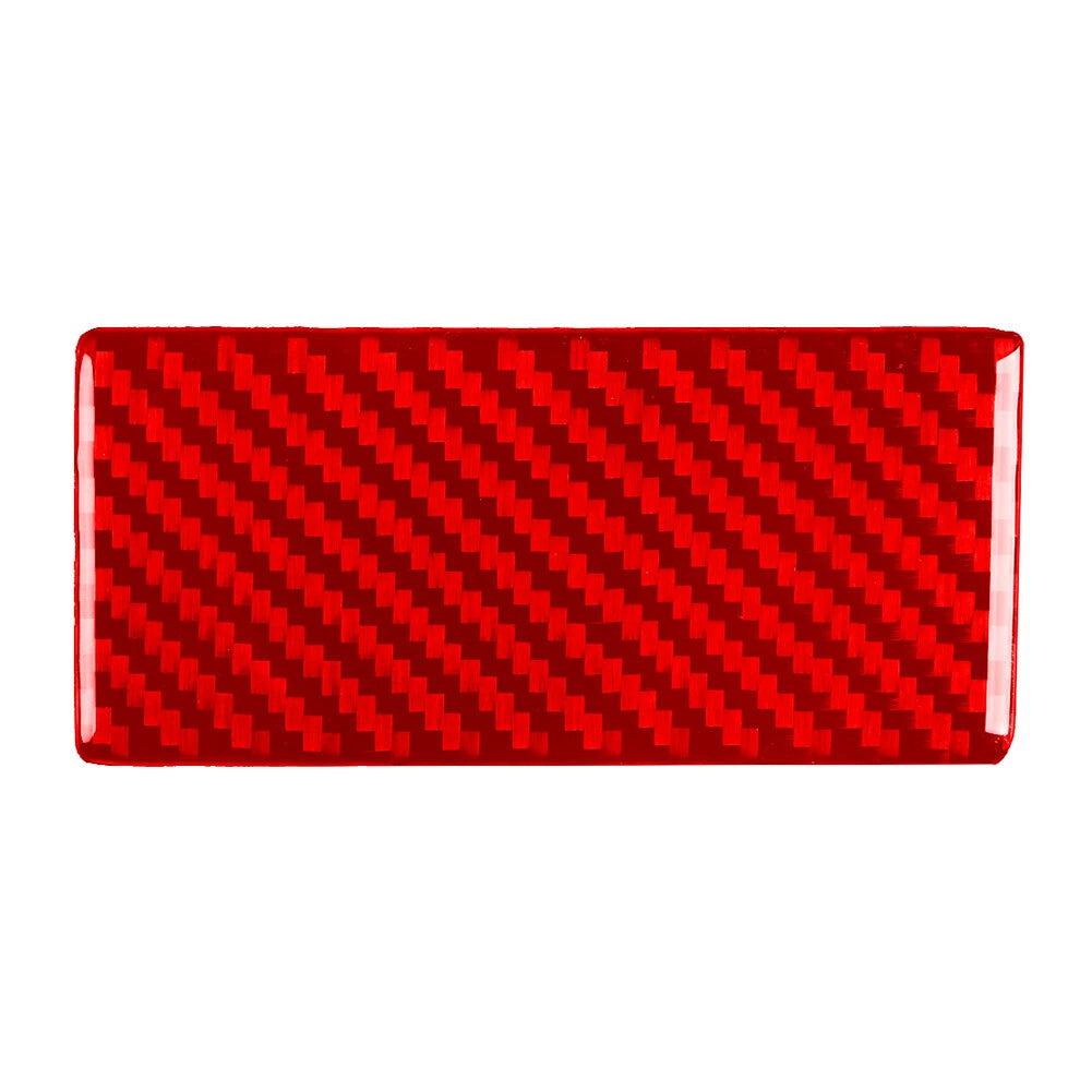 Red Gear Shift Panel Storage Box Cover for BMW 3 Series (1991-1999)