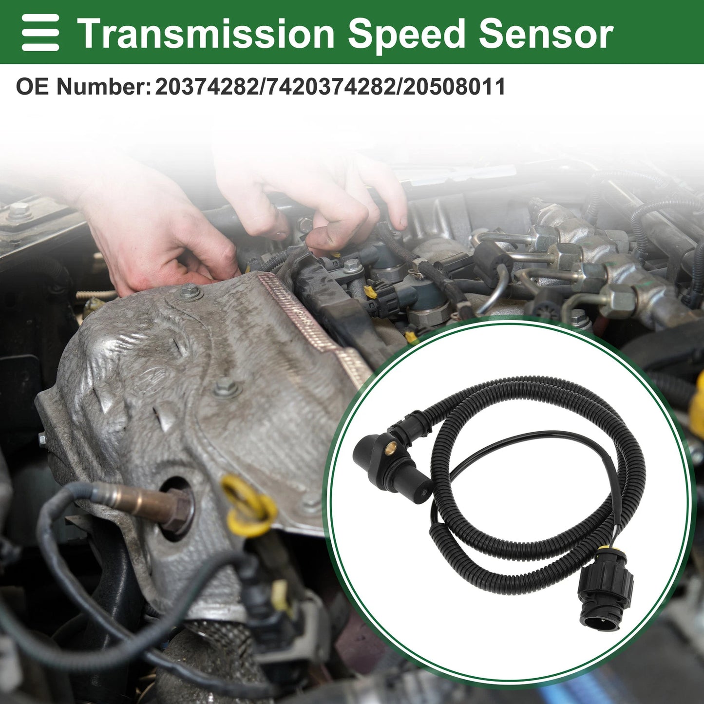 1 Pc Transmission Speed Sensor for VOLVO FH12 FM12 NH12 (2000-2013)