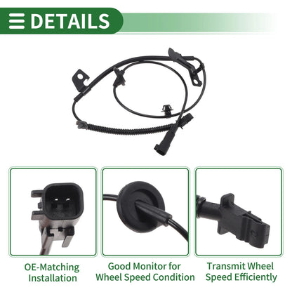 ABS Wheel Speed Sensor for Jeep Compass (2007-2017) Rear Left