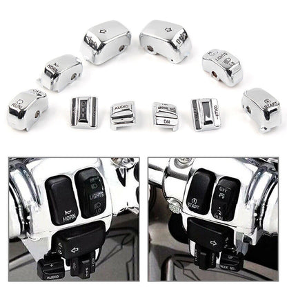 Hand Control Switch Cover Set for Harley Touring (1996-2013)