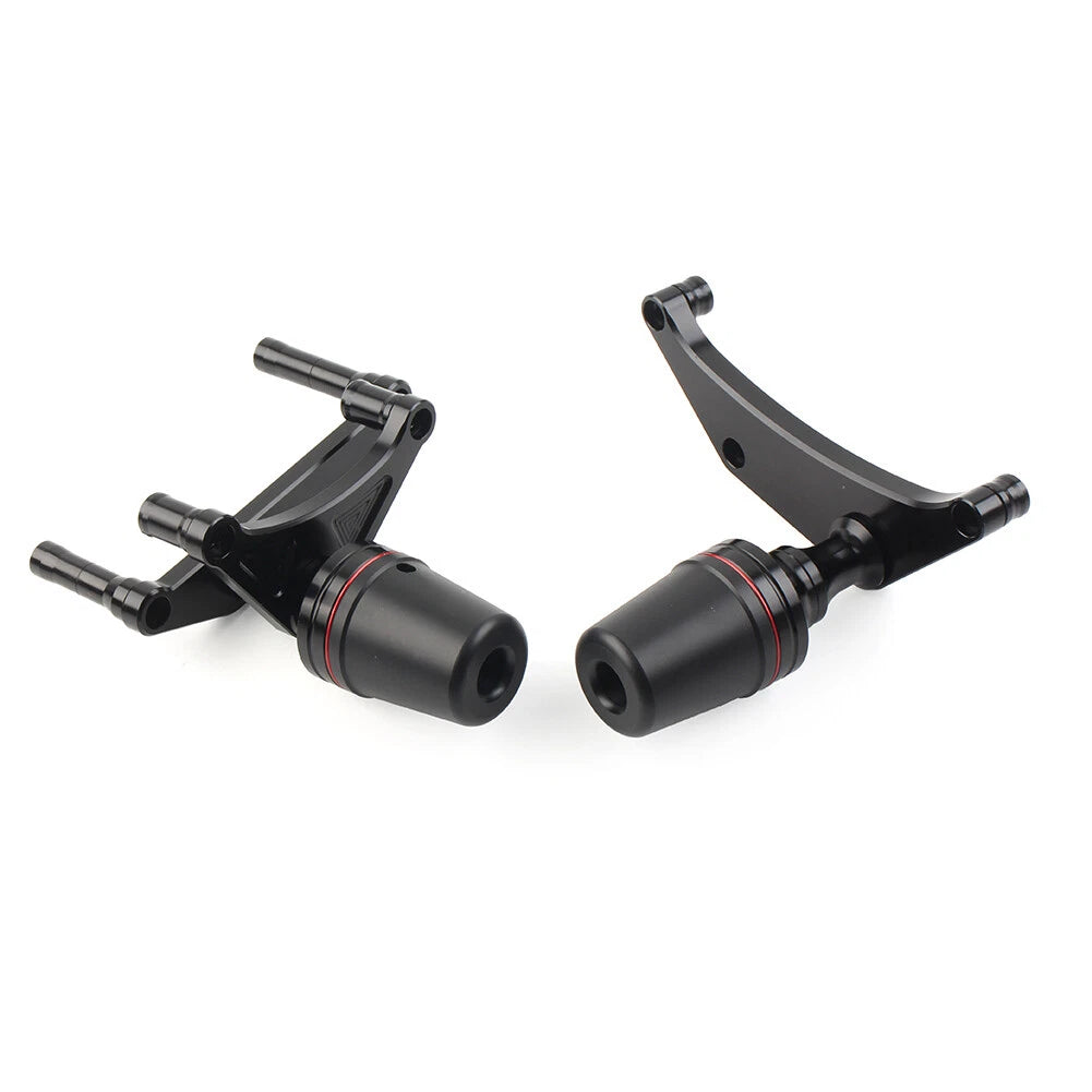 Black Frame Sliders Crash Protectors for Ducati Panigale V4 (2018-2019)
