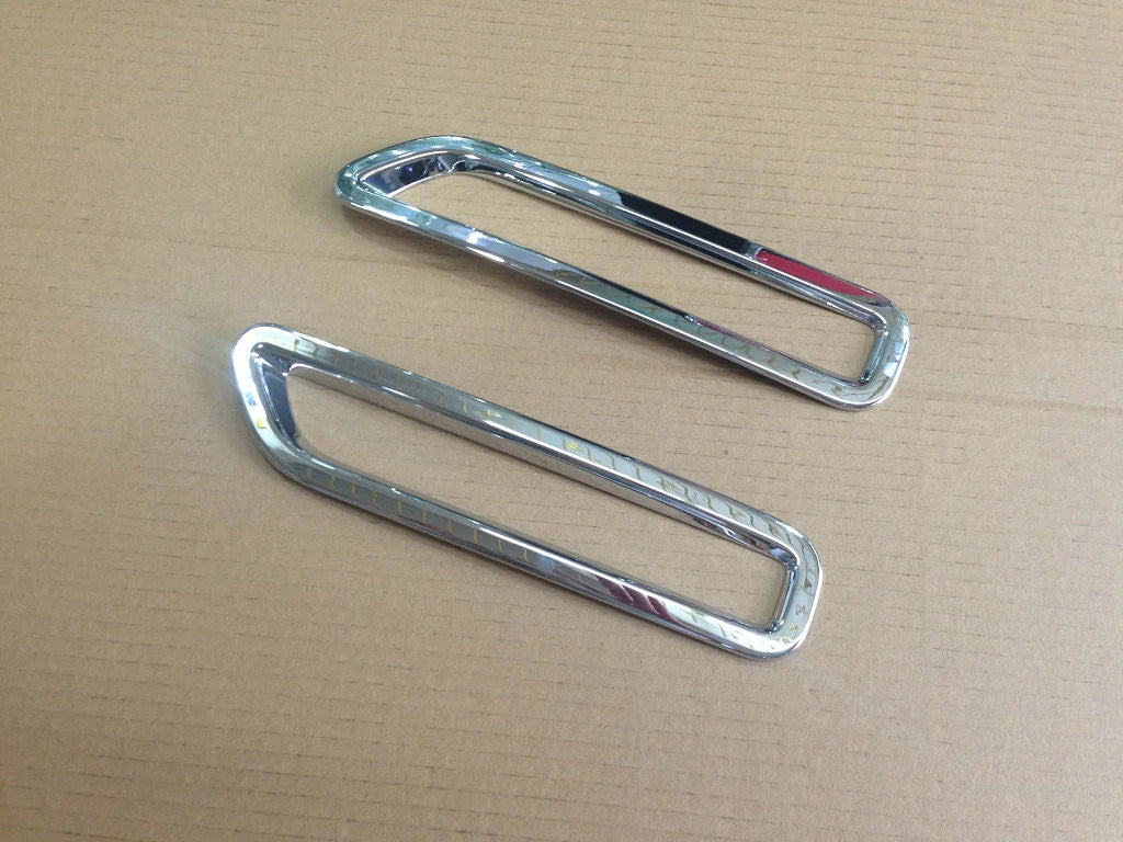 Rear Fog Light Cover Trim for Nissan Murano 2015-2021 ABS Chrome