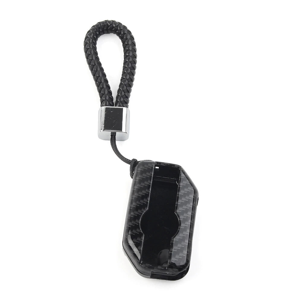 Carbon Fiber Key Chain Fob Cover for BMW F750GS F850GS R1200GS R1250GS