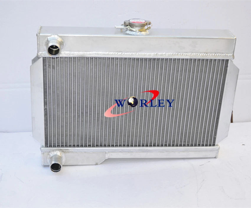 All Aluminum Radiator + Fan for Rover MG MGB GT (1962-1974)