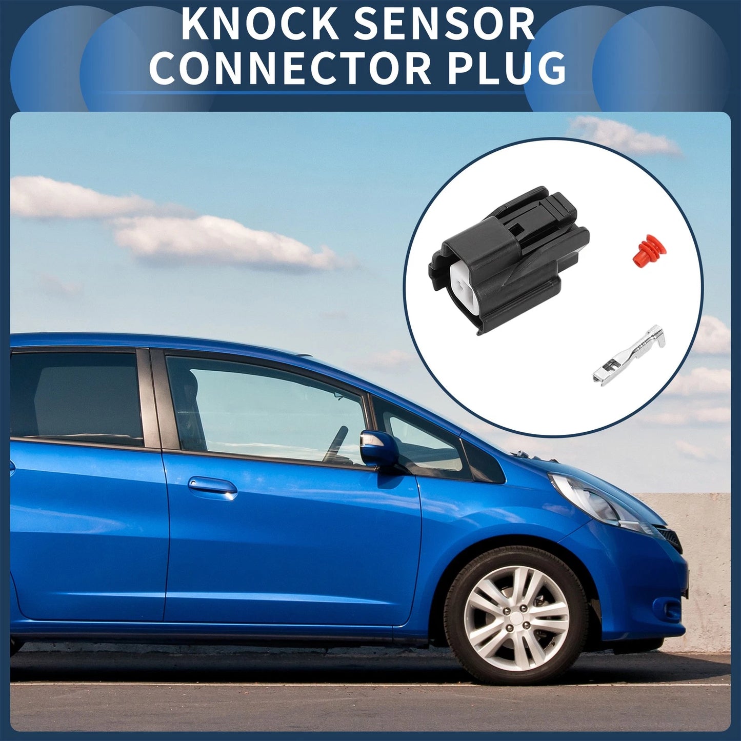 Pin Knock Sensor Connector Plug for Honda K20 (2001-2006)