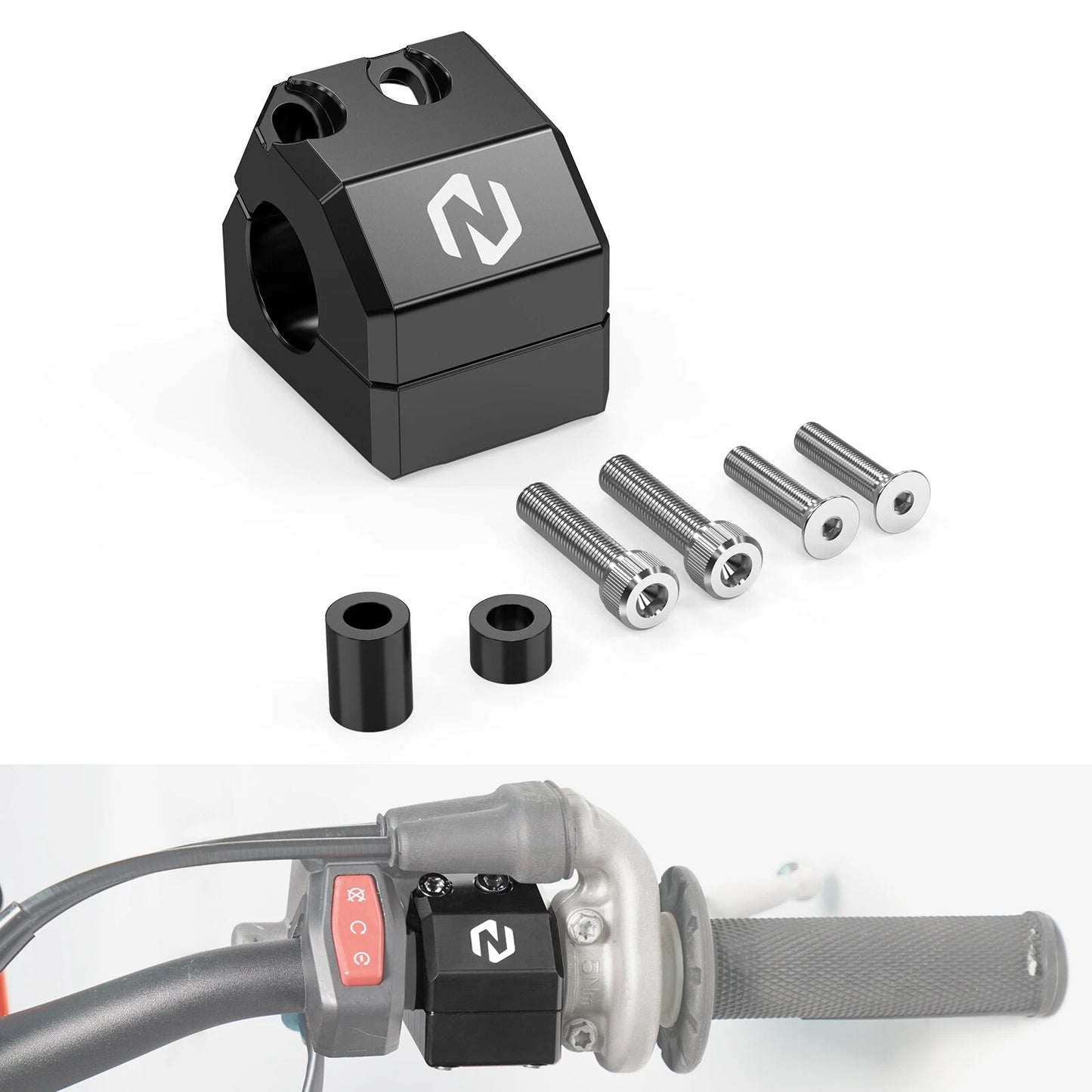 Brake Master Cylinder Protector Clamp for Husqvarna TE/FE 150-501 (2022-2024)