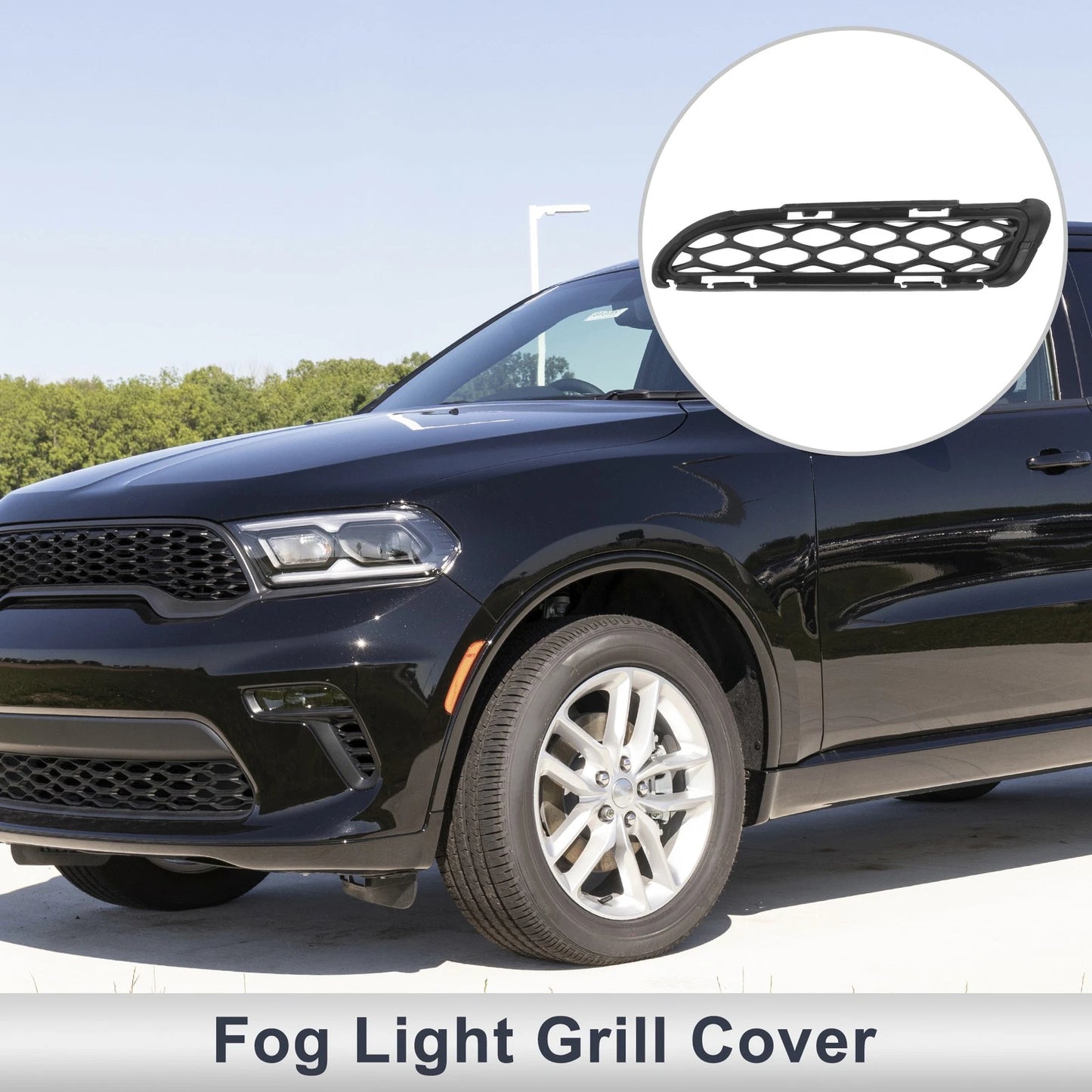 Front Right Fog Light Grill for Dodge Durango (2018-2020)