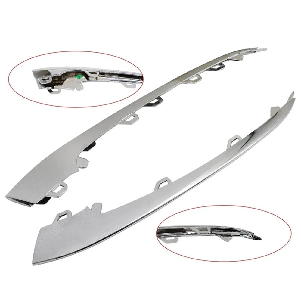 Front Bumper Lower Molding Trims for Mercedes-Benz W222 S450/560 (2018-2020)