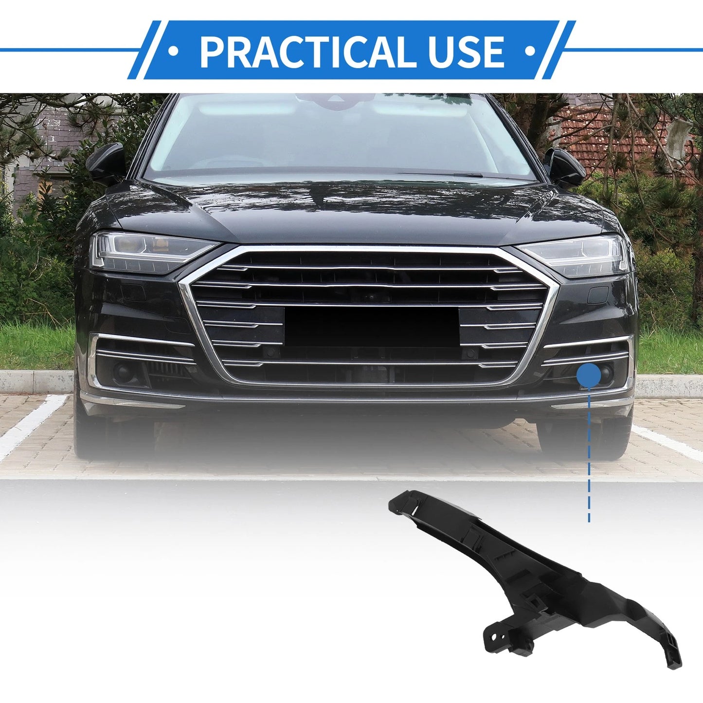 Front Left Bumper Retainer Bracket for Honda CR-V (2007-2009)
