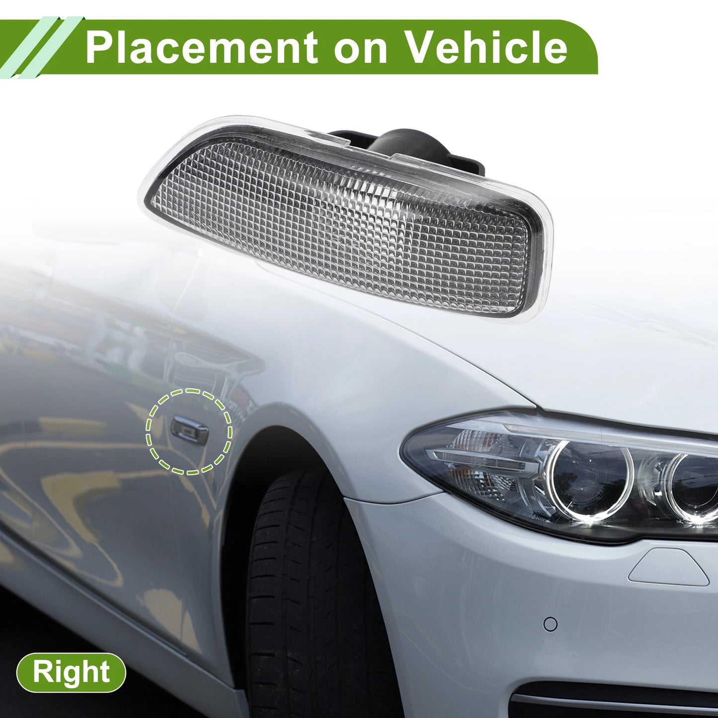Right Side Marker Light Cover for Volvo S60 (2001-2009)