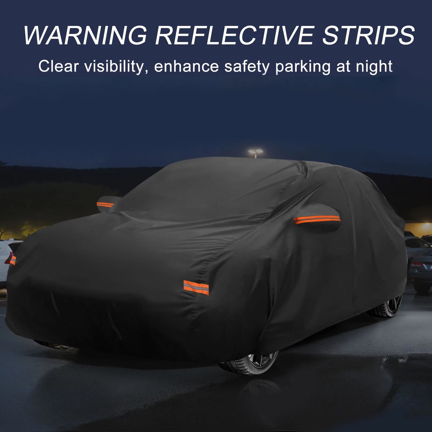 Waterproof 210D-PU Car Cover for Toyota Crown Sedan (2010-2023)