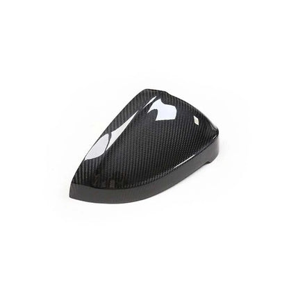 DRY Carbon Side Rearview Mirror Caps for Audi A4 S4 RS4 B9 17-24 w/ Lane Assist