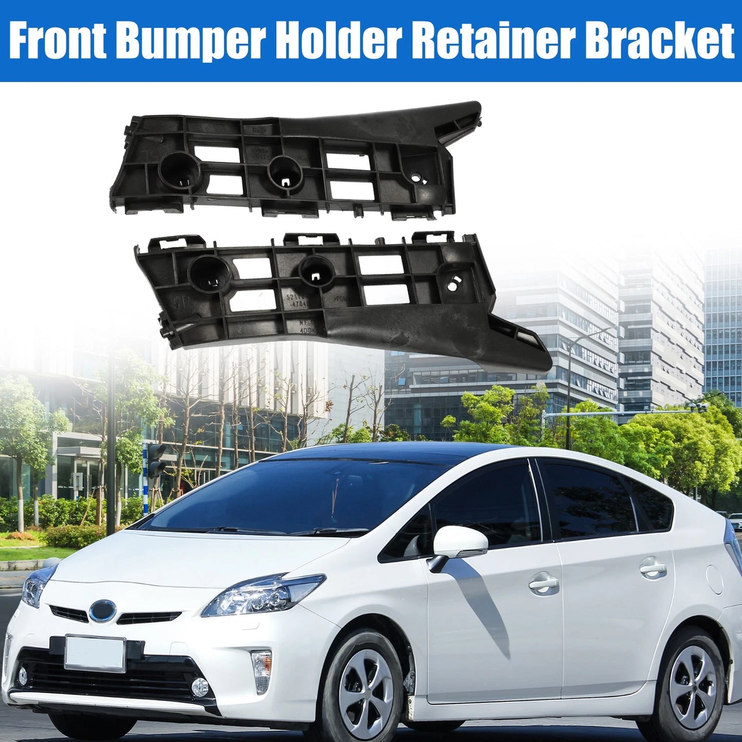 1 Pair Left and Right Side Front Bumper Guide for Toyota