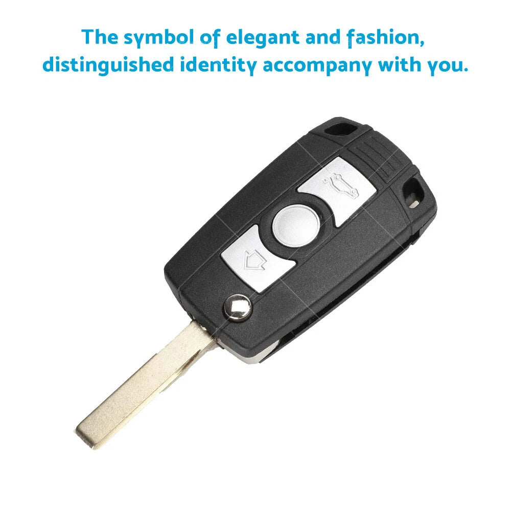 BMW Remote Control Key Fob Replacement for 1/3/5/X5/X6 Series
