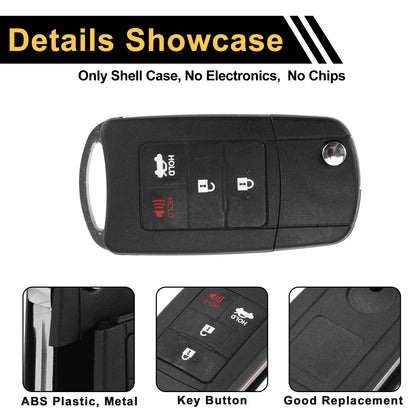 4 Button Key Fob Shell Case for Toyota RAV4 (2013-2015)