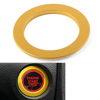 Engine Start Stop Button Ring Trim for Honda Civic 2016-2021 Gold
