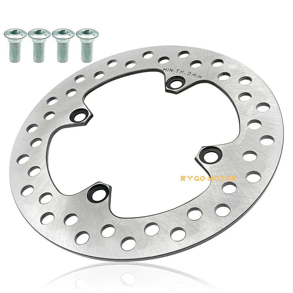 Rear Brake Disc Rotor W/Bolts for Honda XR400R XR600R XR250L XR250R CRF230L/M