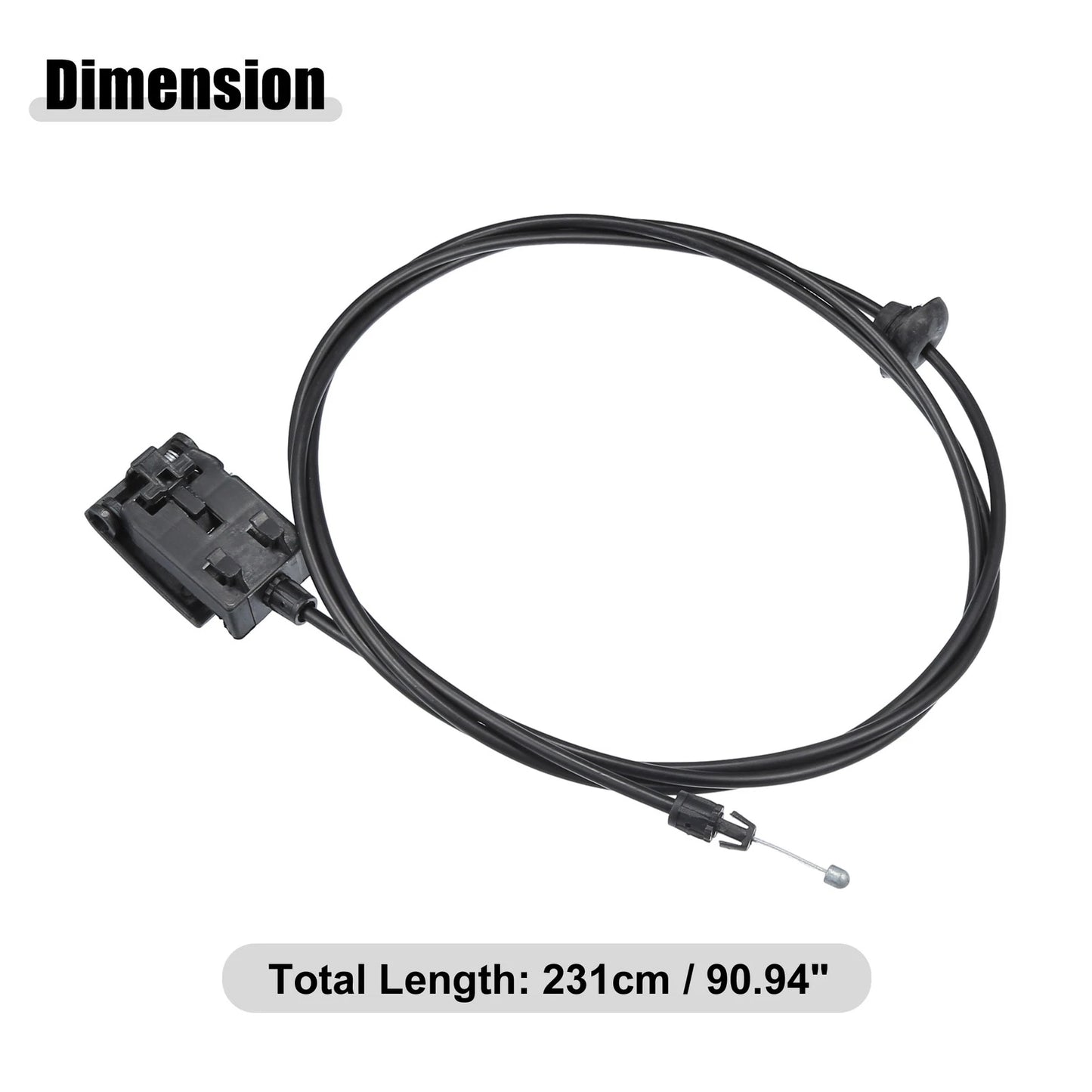 Hood Latch Release Cable for Dodge Ram 2009-2010 (2009-2010)