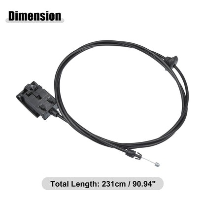 Hood Latch Release Cable for Dodge Ram 2009-2010 (2009-2010)